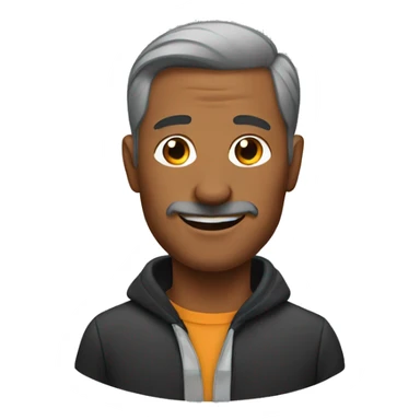 A man with a Dachshund  sticker