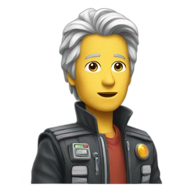 retour vers le futur sticker