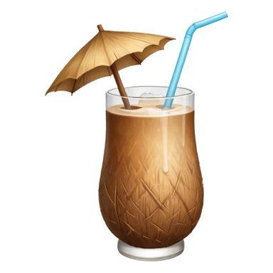 coconut drink summer vibe sticker