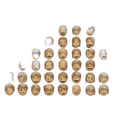 structure of heads sticker