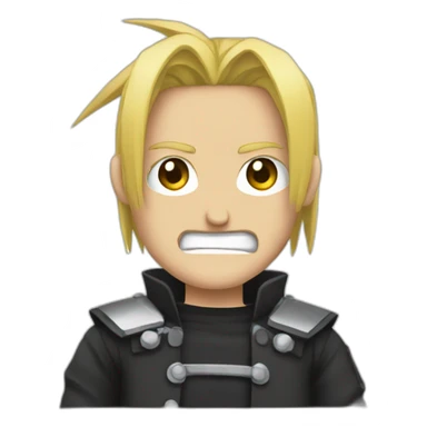 edward full metal alchemist sticker