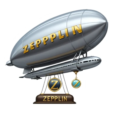 create a zeppelin on there stands the world is yours like in scarface sticker