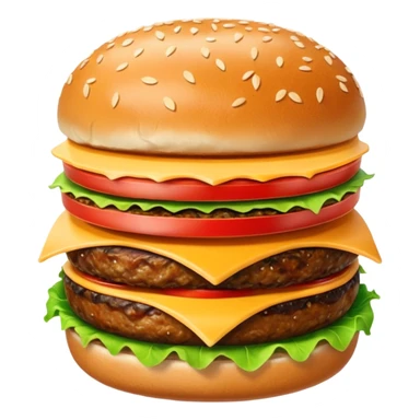 Kapibara burger sticker