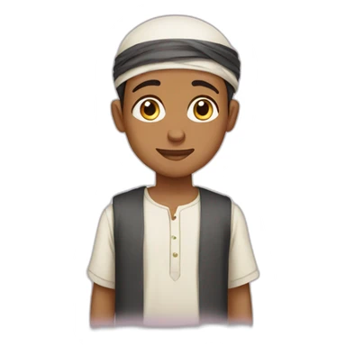 omani boy sticker