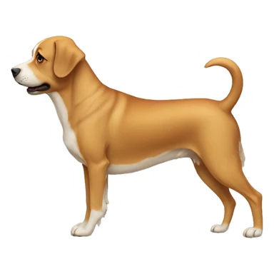 Dog on dog on dog on dog sticker