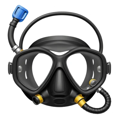  diving mask sticker