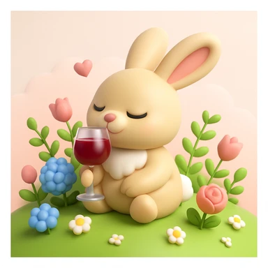 draw exactly the same picture but in 3d ios style sticker