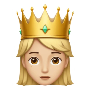 aggiungi una corona sulla testa sticker