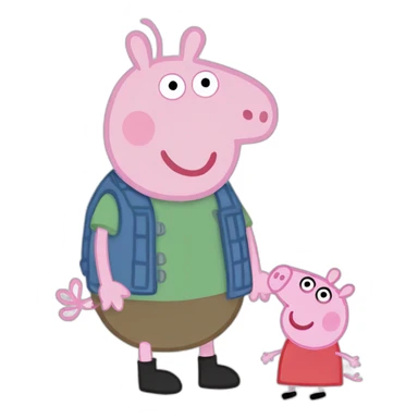 Peppa pig sticker