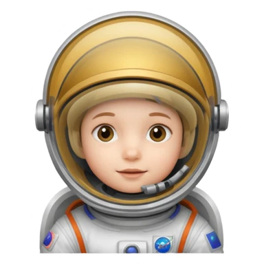 child astronout sticker