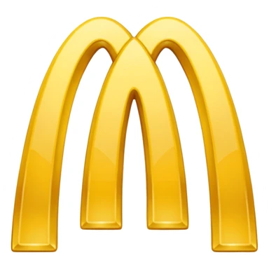 mcdonald logo sticker