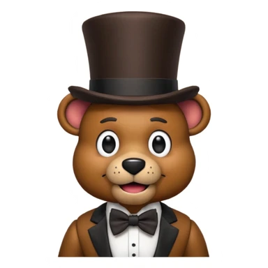 Freddy fazbear sticker