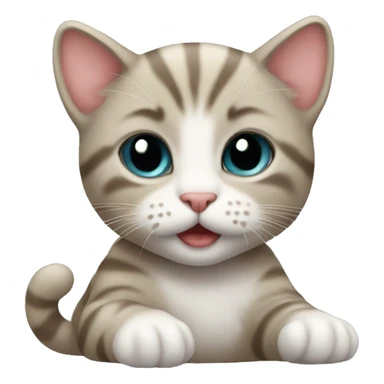baby emoji cat take care sticker