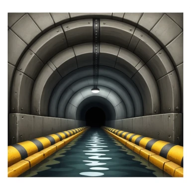 sewer tunnel sticker