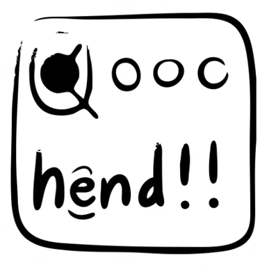 Instagram blue checkmark icon with text sticker