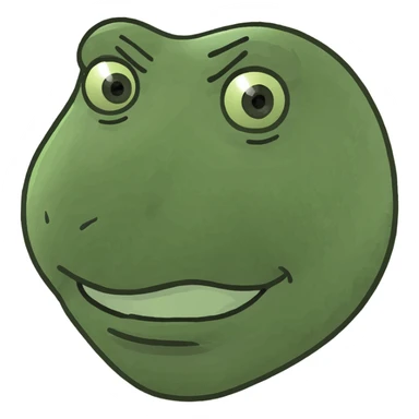 Man with white hair parted in the middle, black in color, shoulder-length, smiling, wearing a white shirt and a black jacket sticker