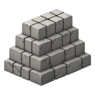 gray brick sticker