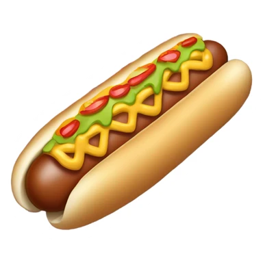 hotdog wearing poncho sticker