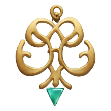 a talisman, similar to the one in from series sticker