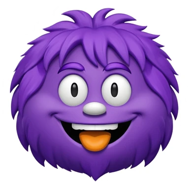 New York Mets McDonald’s grimace mascot  sticker