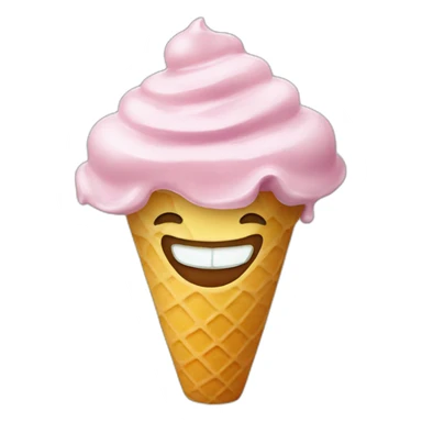 Gelato smile sticker