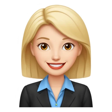 LAdy Boss, different pose sticker