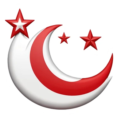 north cyprus flag sticker