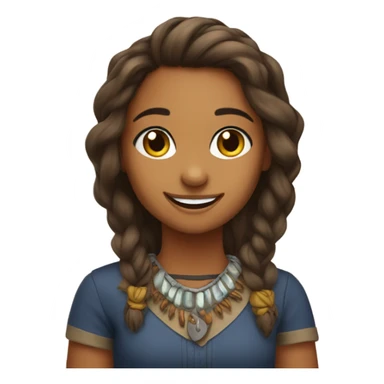 Hawk Tuah girl smiling sticker