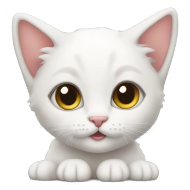 The cutest kitten in the world sticker