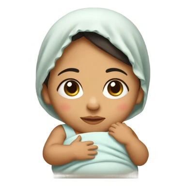 Mexican baby girl due any day  sticker
