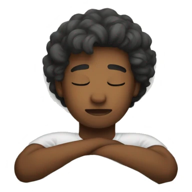 Morning with sleep sticker