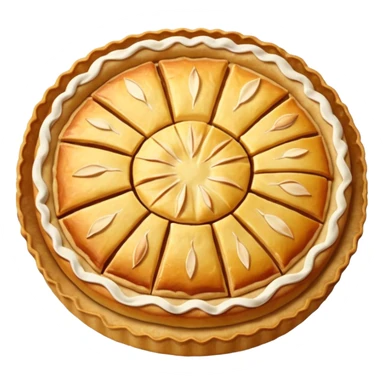 frangipane galette des rois sticker