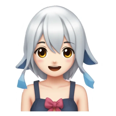 anime-shark-rabbit-girl-vtuber-hololive sticker