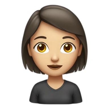 girl on the monitor sticker