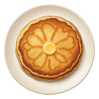 round, rustic potato pancake (draniki), golden-brown with crispy edges, soft center, visible potato texture, clean and expressive, no topping sticker