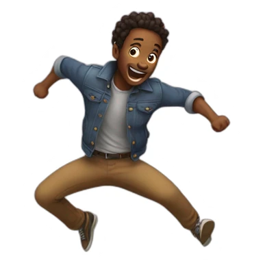 crazy ponney jumping sticker