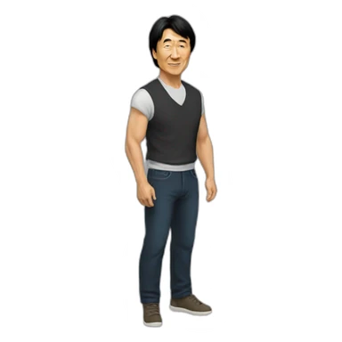 Jackie Chan sticker