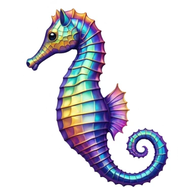 Caballo de mar real sticker