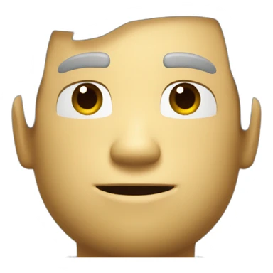 Roblox Man face sticker