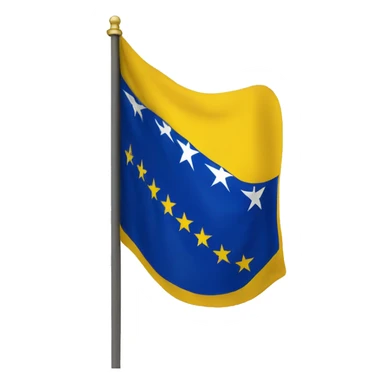 bosnian flag 1992-1995 sticker