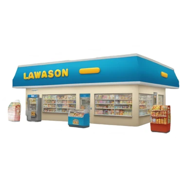 lawson convenience store sticker