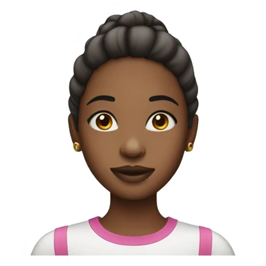 girl does make up sticker