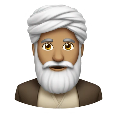 Persian man sticker