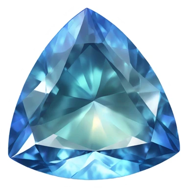 Shining blue diamond  sticker