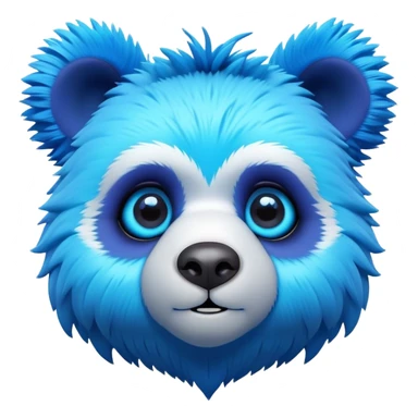 3D, adorable little Pixar style blue neon punk bear with a butterfly, ultra detailed, each lash, eye, and strand of fur is shown in stunning detail as though captured in a timeless photograph, rich textures, visually rich, so lifelike it feels like it could leap off the page at any moment sticker