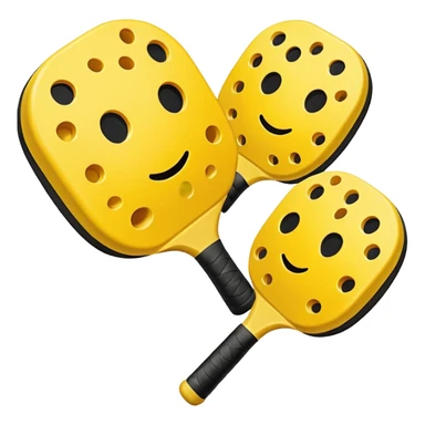 pelota de pickleball sticker