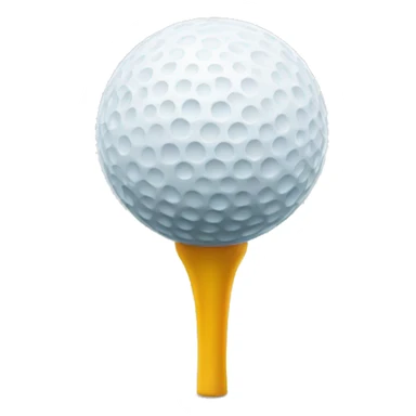 golf tee sticker