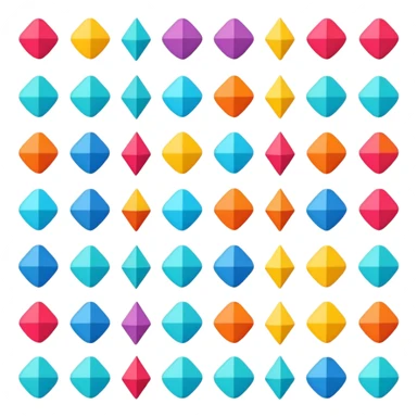 Flat design style game sticker