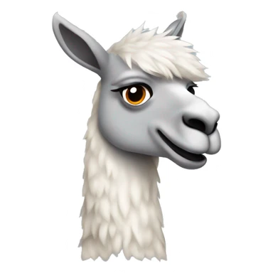 Llama de fuego color gris sticker