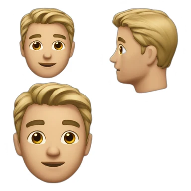 Very handsome sticker